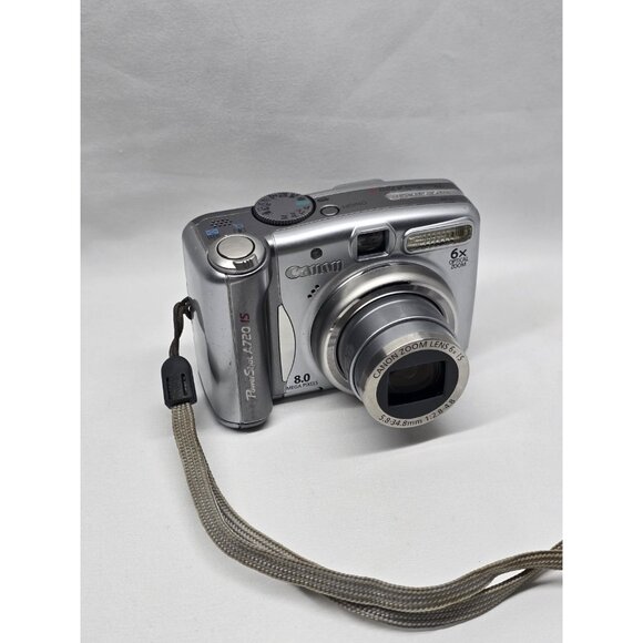 Canon PowerShot A720 IS (8.0MP) Digital Camera - Tested & Working - Picture 5 of 16